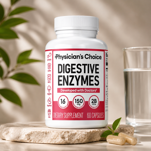 Physician'S Choice Digestive Enzymes - Bloating & Mealtime Discomfort Support with Probiotics + Prebiotics for Digestion & Gut Health